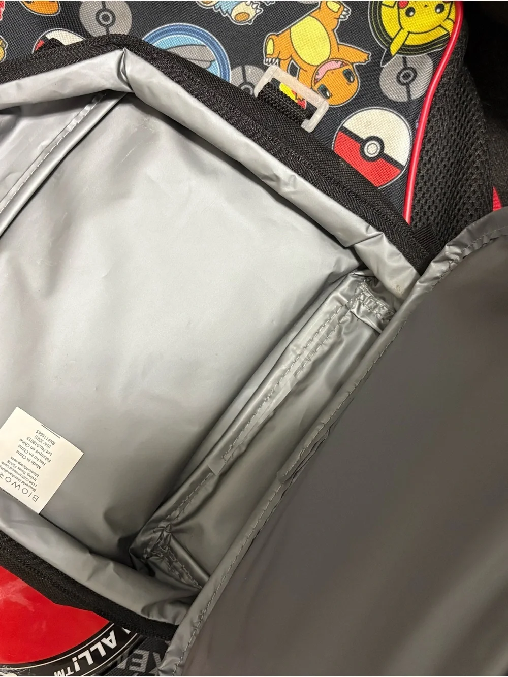 Bioworld Pokémon Kids Backpack  Poké Ball & Character Print and Pokémon Lunchbox